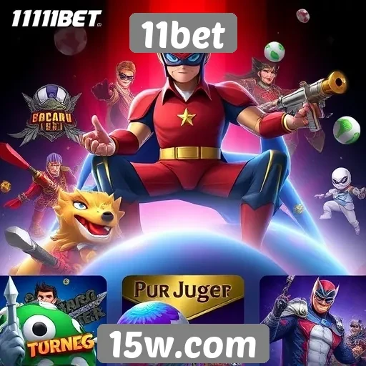 A diversidade de jogos disponíveis no 11bet